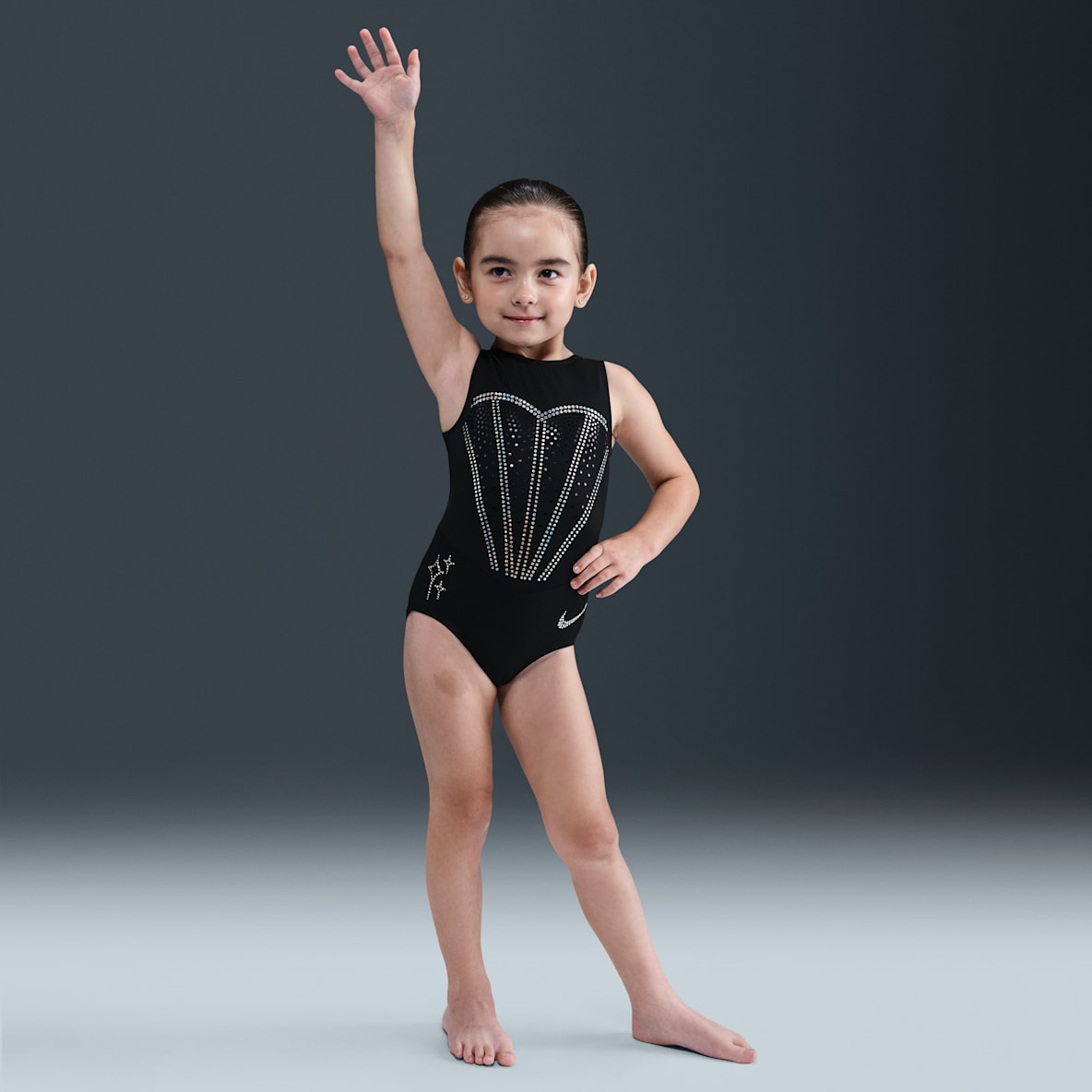 Nike Gymnastics Nike Gymnastics Skye Blakely 2025 U.S. Championships Midnight Replica Leotard