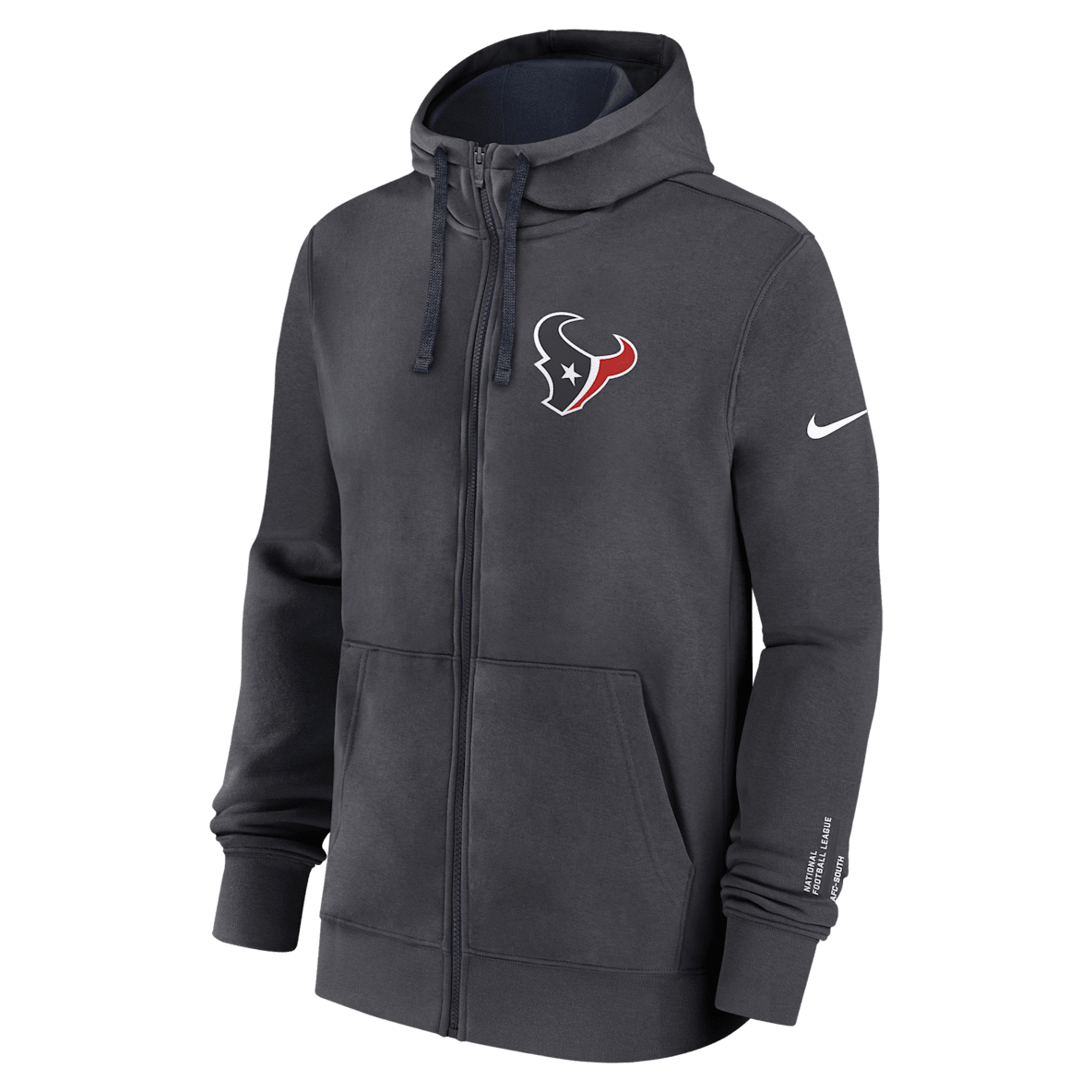 Houston Texans Playbook Page Club Houston Texans Playbook Page Club Men's Nike NFL Full-Zip Hoodie