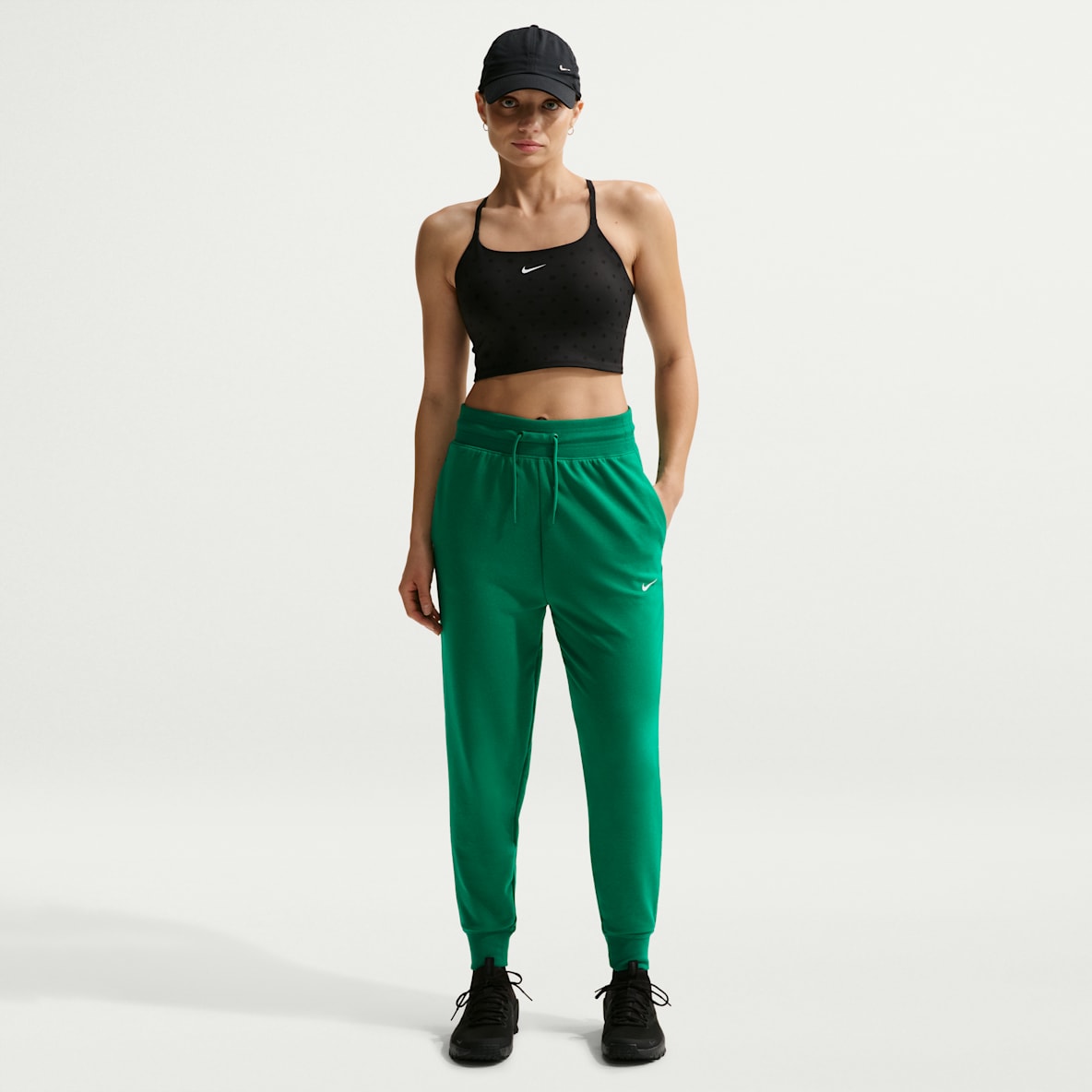 Nike Dri-FIT One Women's High-Waisted 7/8 French Terry Joggers