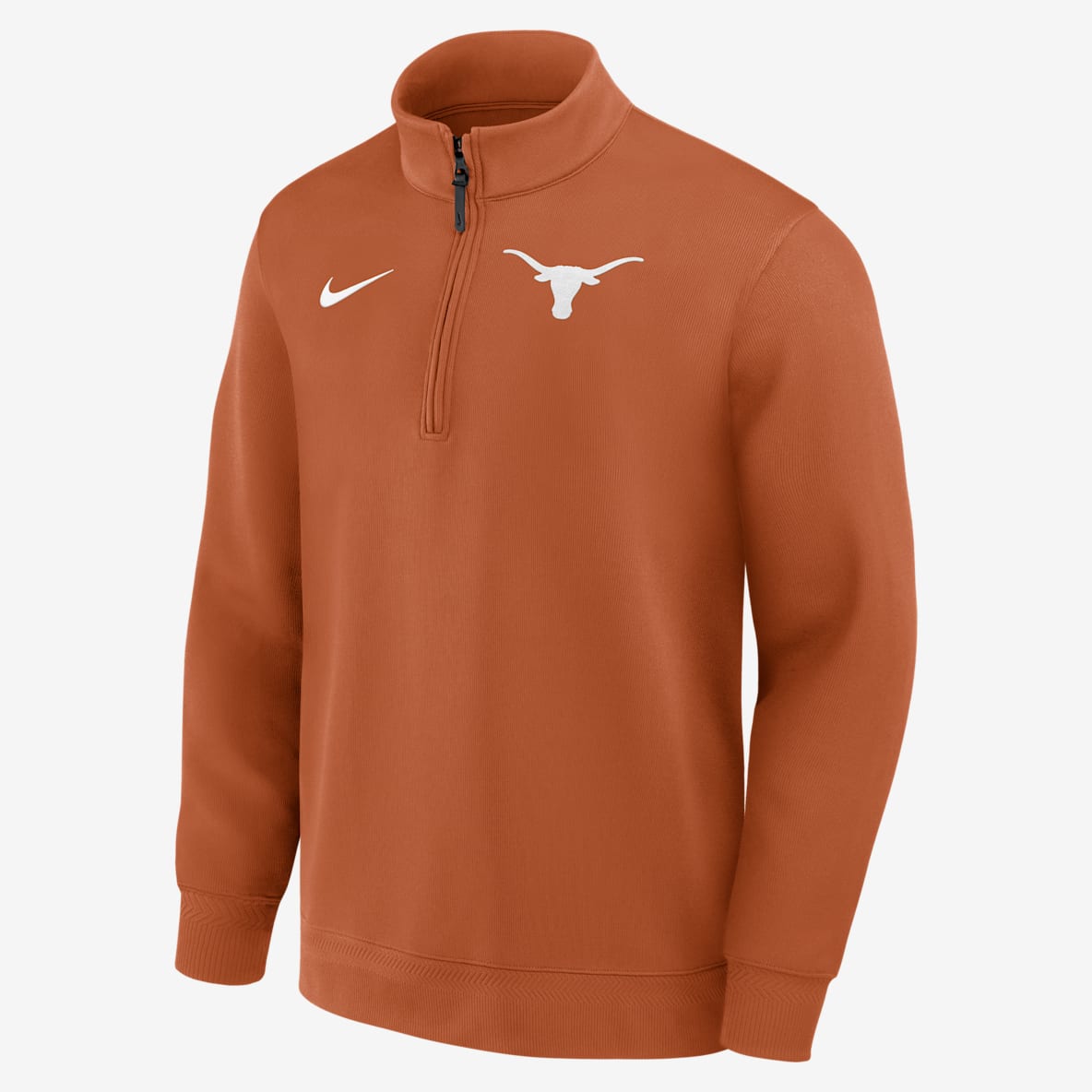 Texas Coaches Texas Coaches Playera de manga larga universitaria Nike Dri-FIT de medio cierre para hombre