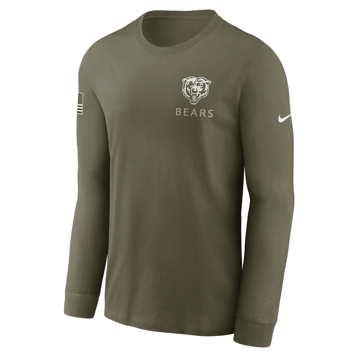 Chicago Bears Salute to Service Men's Nike NFL Long-Sleeve T-Shirt