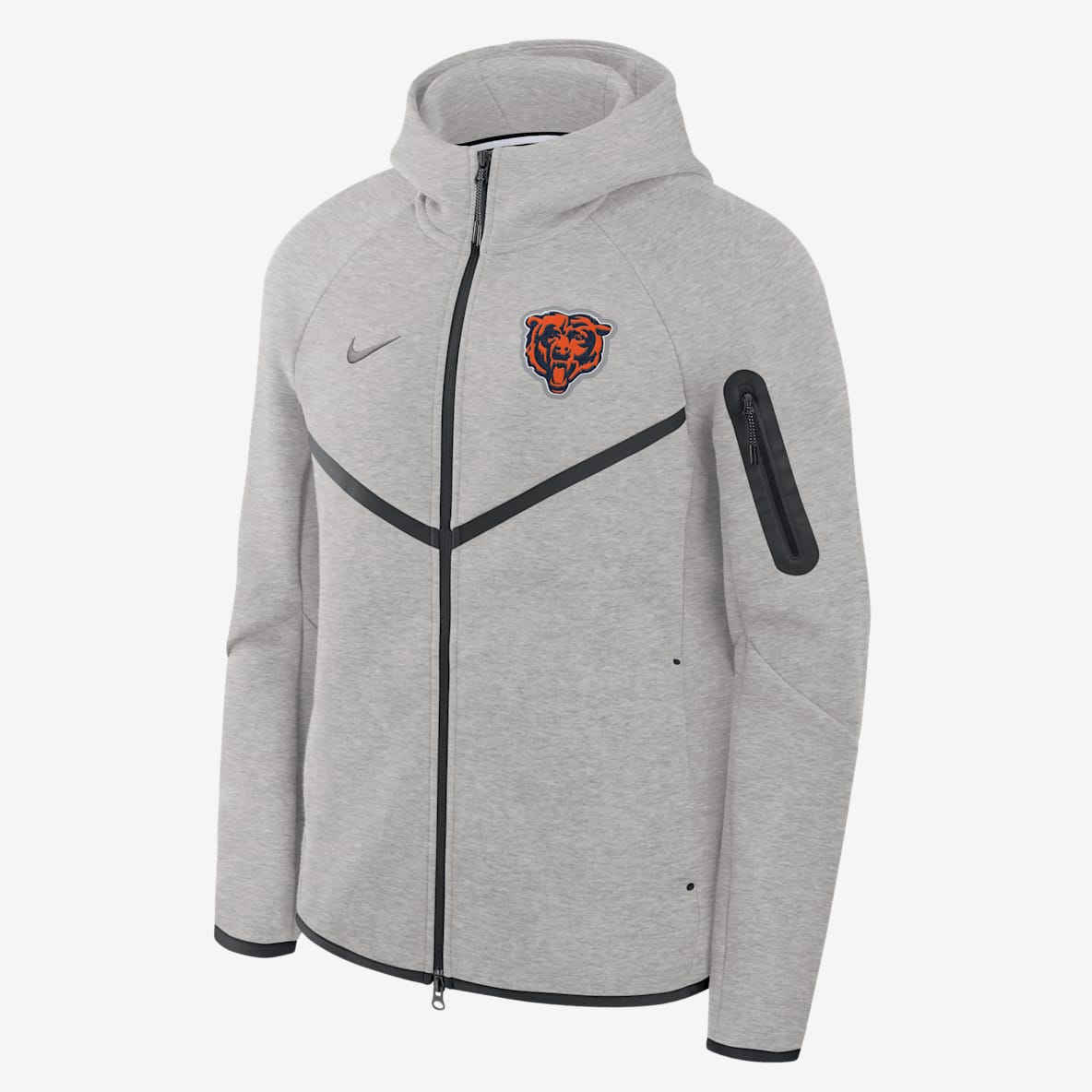 Chicago Bears Tech Fleece Windrunner Chicago Bears Tech Fleece Windrunner Men's Nike NFL Full-Zip Hooded Jacket
