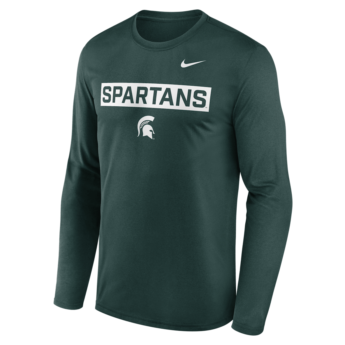 Michigan State Primetime Legend 2-Hit Michigan State Primetime Legend 2-Hit Men's Nike Dri-FIT College Long-Sleeve T-Shirt