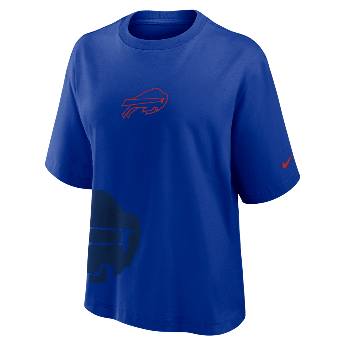 Buffalo Bills Boxy Buffalo Bills Boxy Women's Nike NFL T-Shirt