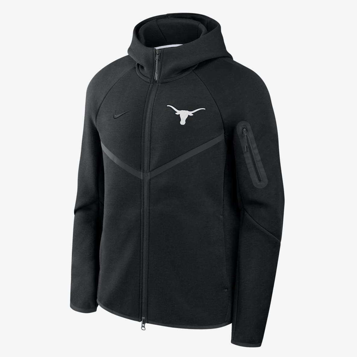 Texas Tech Fleece Windrunner Texas Tech Fleece Windrunner Men's Nike College Full-Zip Hooded Jacket