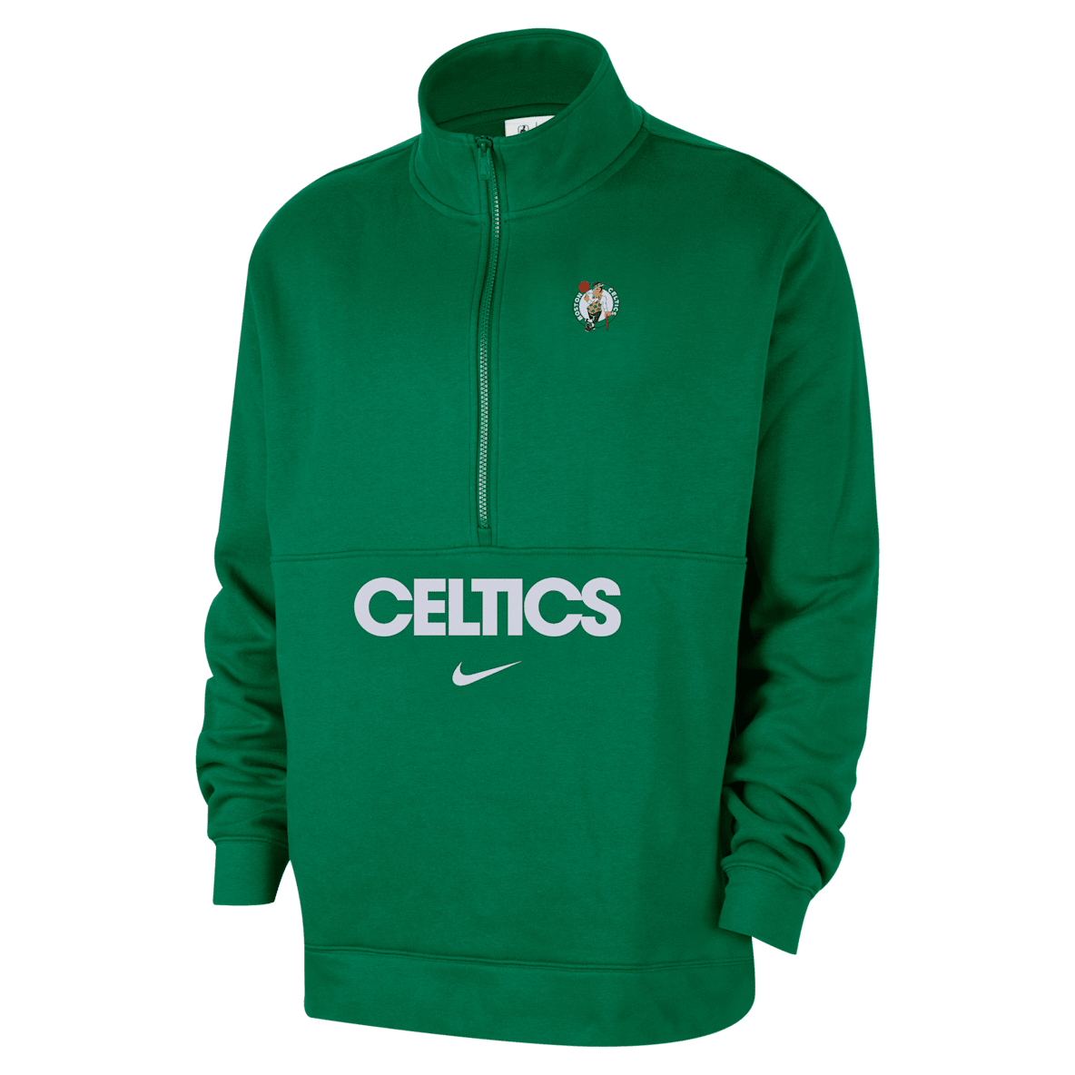 Boston Celtics Club Courtside Boston Celtics Club Courtside Men's Nike NBA 1/2-Zip Top