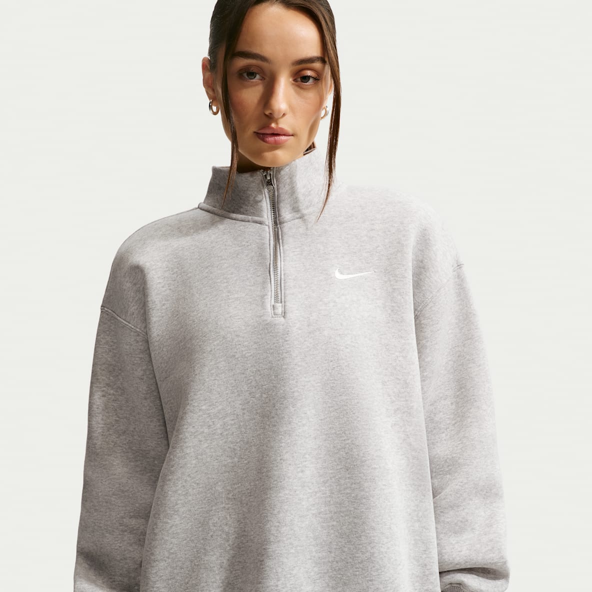 Nike Sportswear Phoenix Fleece Women's Oversized 1/4-Zip Long Sweatshirt