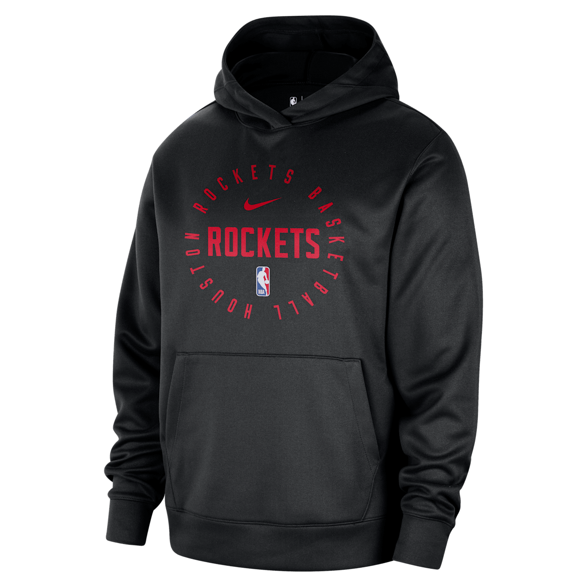 Houston Rockets Spotlight Houston Rockets Spotlight Sudadera con gorro sin cierre Nike Dri-FIT de la NBA para hombre