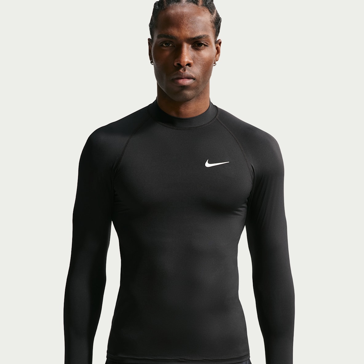 Nike Swim Whitewater Essential Men's Dri-FIT UV Long Sleeve Rashguard Top