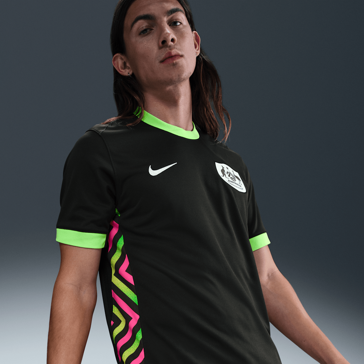 Australia 2025/26 Stadium Away Australia 2025/26 Stadium Away Men's Nike Dri-FIT Football Replica Shirt