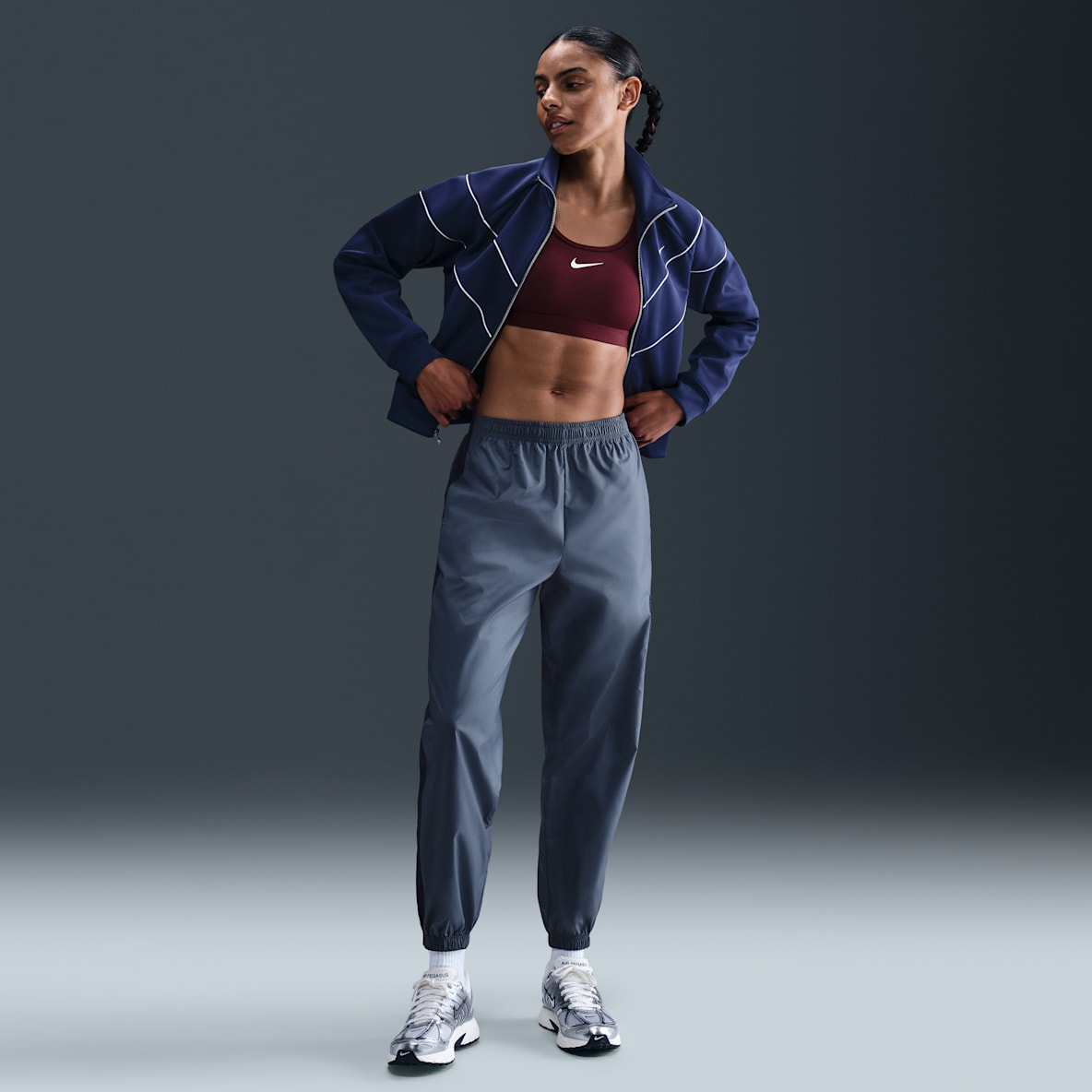 Atlético Madrid Essential Repel Pantalon de jogging tissé Nike Football pour femme