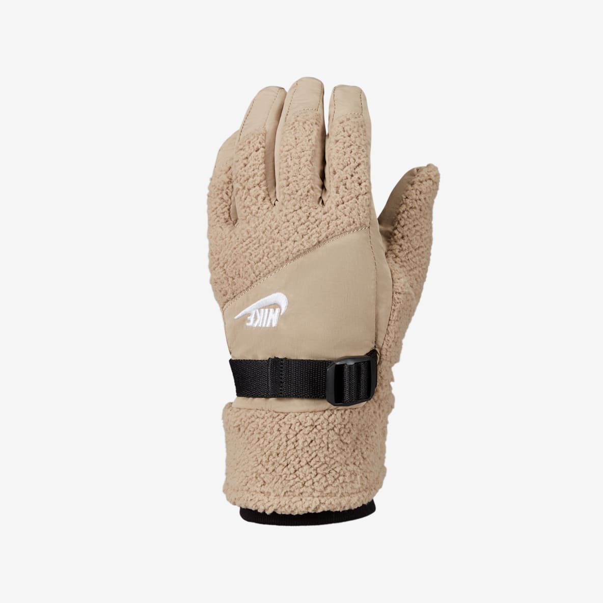 Nike Guantes de tejido Fleece para hombre