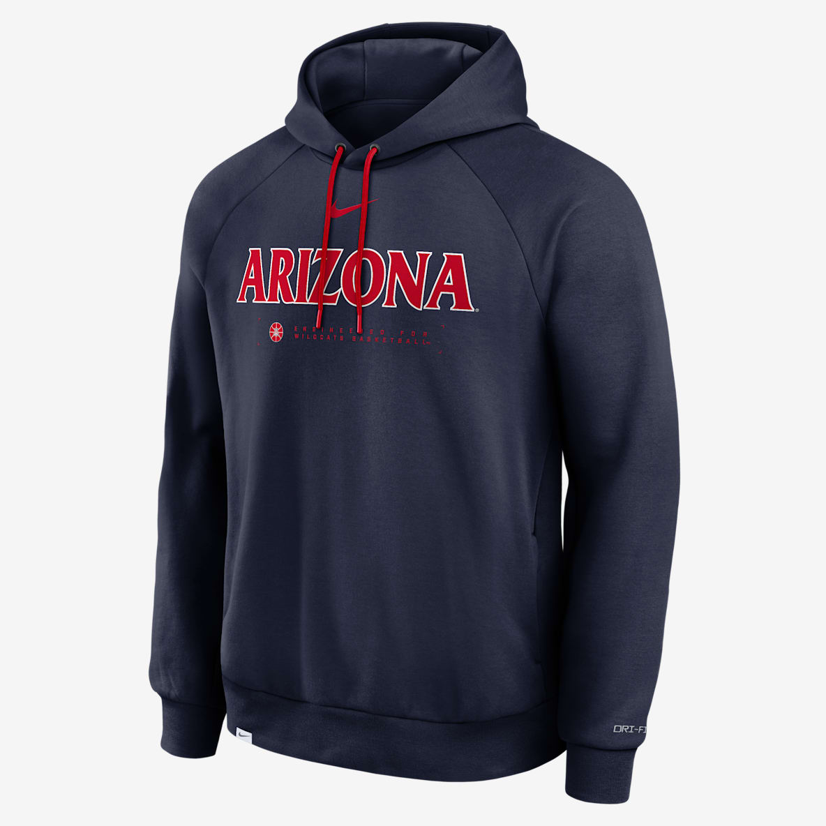 Arizona Courtside Basketball Practice Arizona Courtside Basketball Practice Men's Nike Dri-FIT Pullover Hoodie