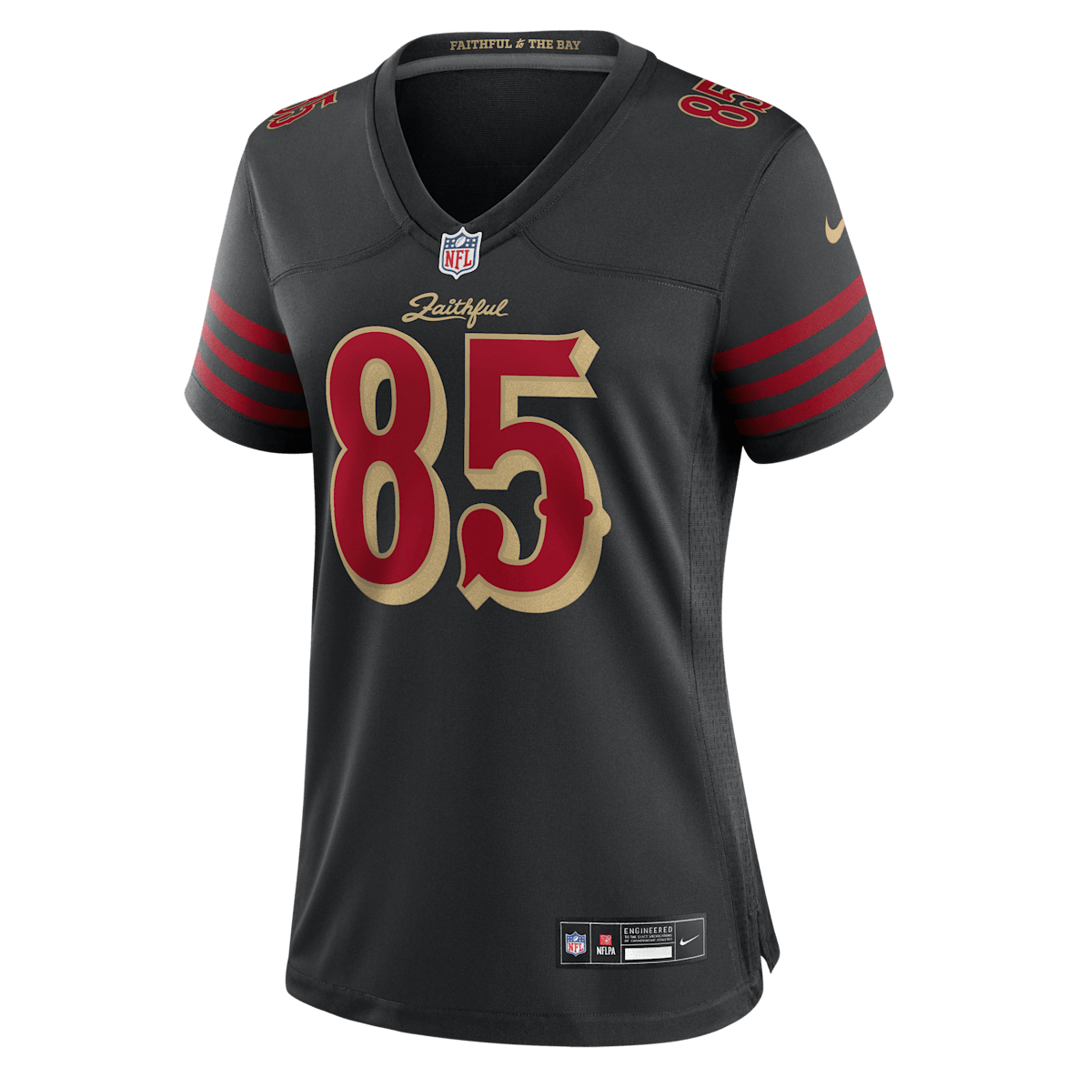 George Kittle San Francisco 49ers Rivalries Collection George Kittle San Francisco 49ers Rivalries Collection Jersey Nike de la NFL Game para mujer
