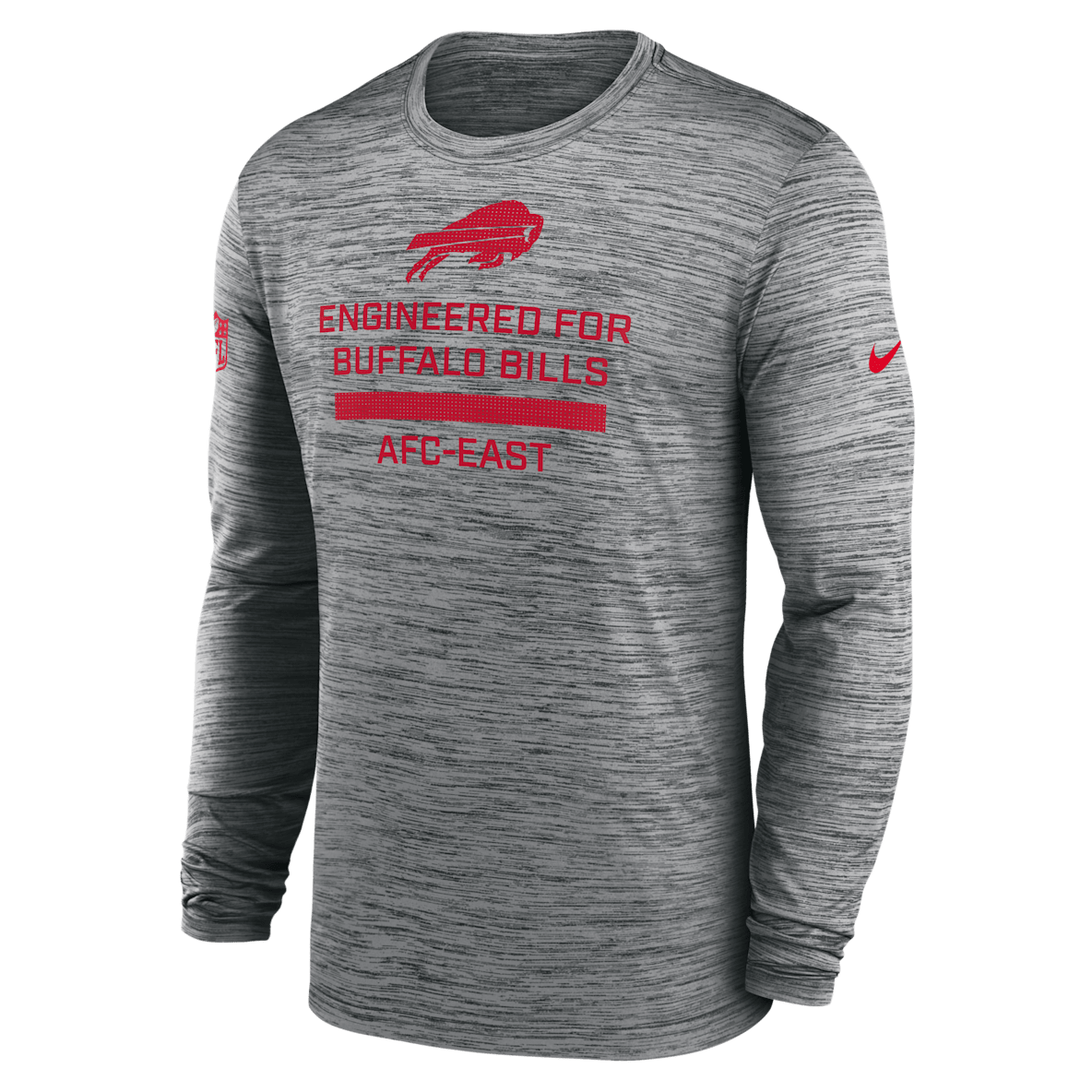 Buffalo Bills Sideline Team Issue Velocity Buffalo Bills Sideline Team Issue Velocity Men's Nike Dri-FIT NFL Long-Sleeve T-Shirt