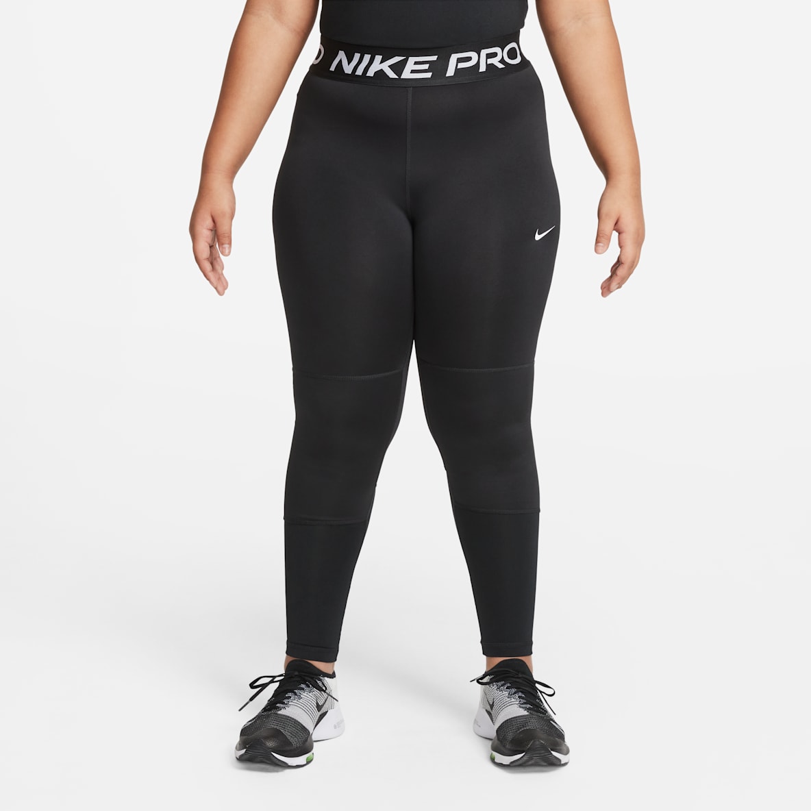 Nike Pro Dri-FIT Nike Pro Dri-FIT Older Kids' (Girls') Leggings (Extended Size)