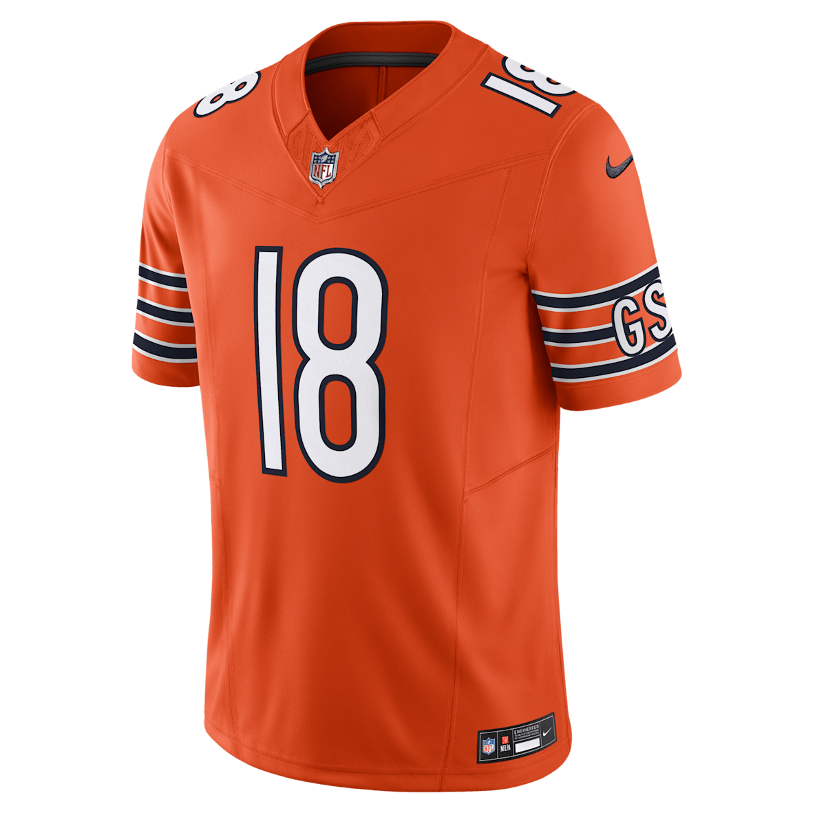 Caleb Williams Chicago Bears Caleb Williams Chicago Bears Men's Nike Dri-FIT NFL Limited Jersey