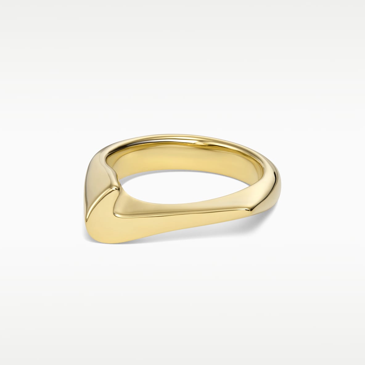 Nike Swoosh Signet Ring