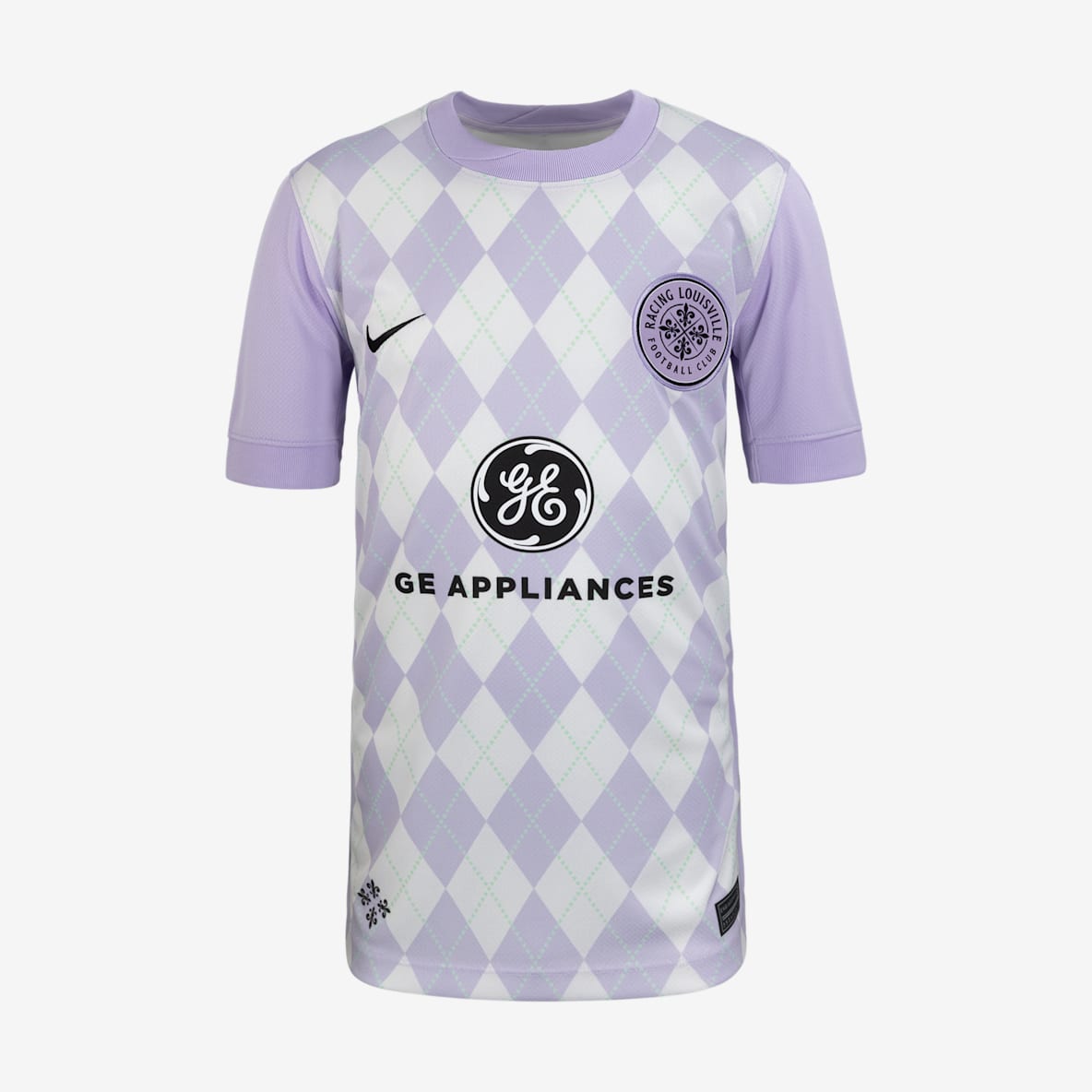 Racing Louisville FC 2025 Stadium Home Racing Louisville FC 2025 Stadium Home Big Kids' Nike Dri-FIT NWSL Replica Jersey