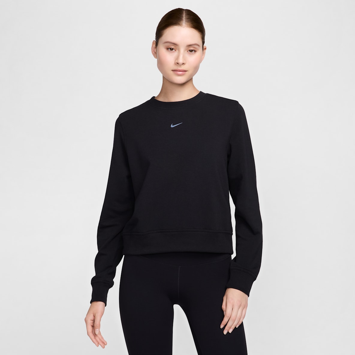 Nike Dri-FIT One Nike Dri-FIT One Women's Crew-Neck French Terry Sweatshirt