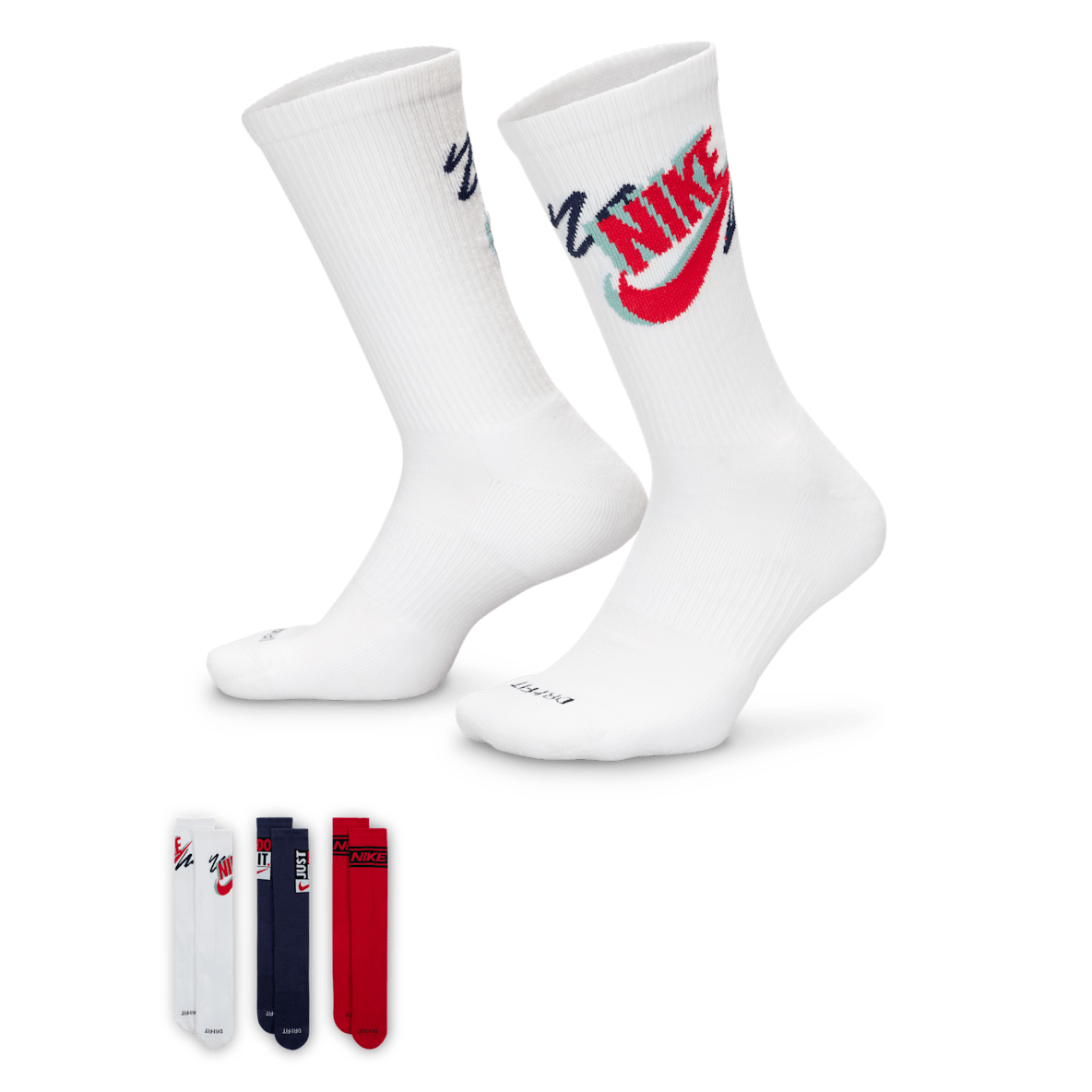 Nike Everyday Plus Nike Everyday Plus Crew Socks (3 Pairs)
