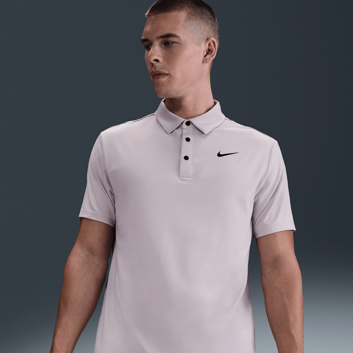 Nike Tour Polo de golf Dri-FIT jaspeado para hombre