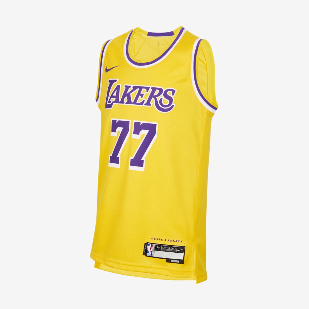 Luka Dončić Los Angeles Lakers 2024/25 Icon Edition Older Kids' (Boys') Nike NBA Replica Jersey