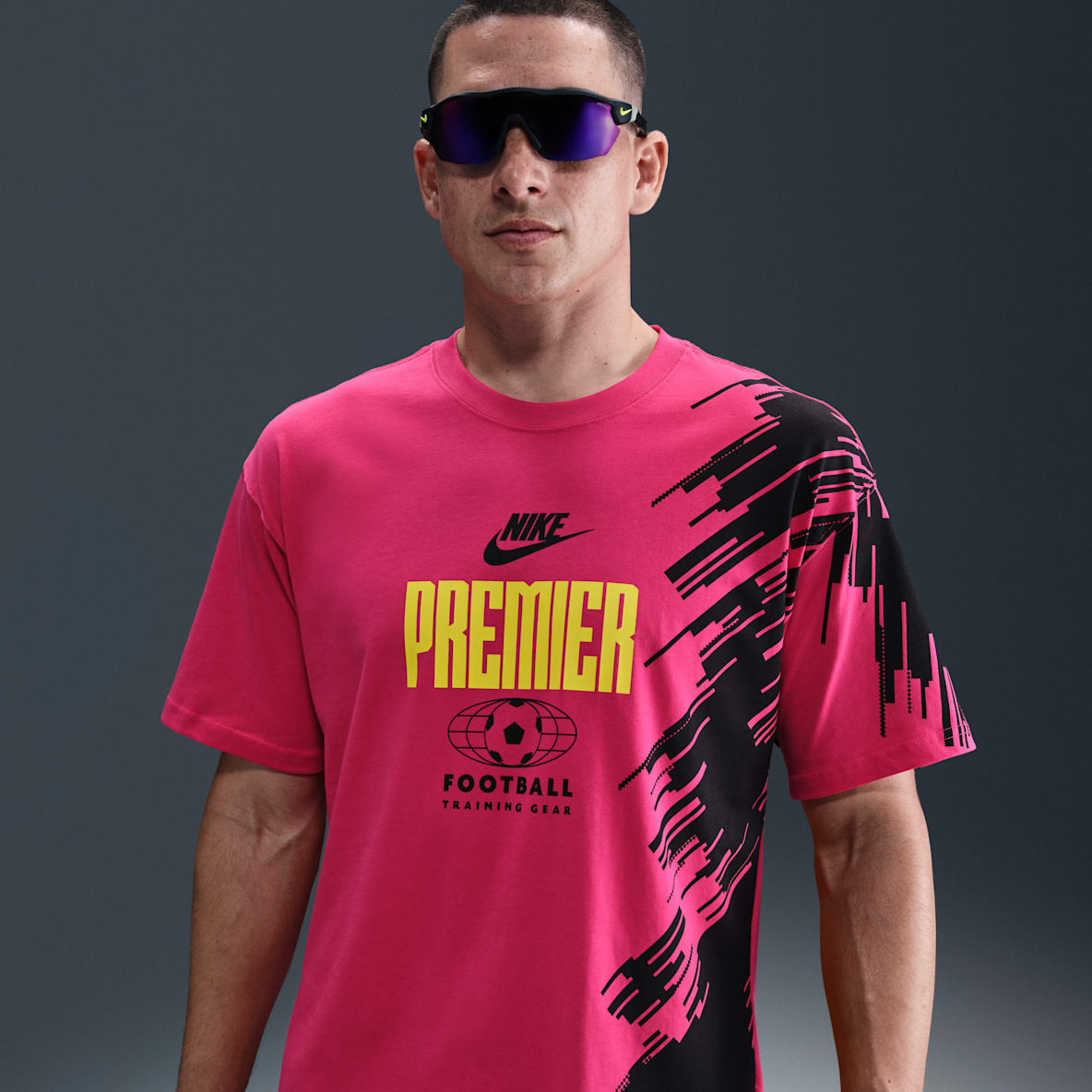 Nike Playera de fútbol Max90 para hombre