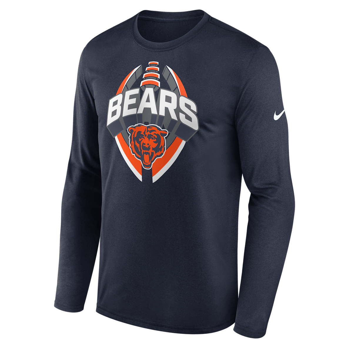 Chicago Bears Legend Icon Men's Nike Dri-FIT NFL Long-Sleeve T-Shirt