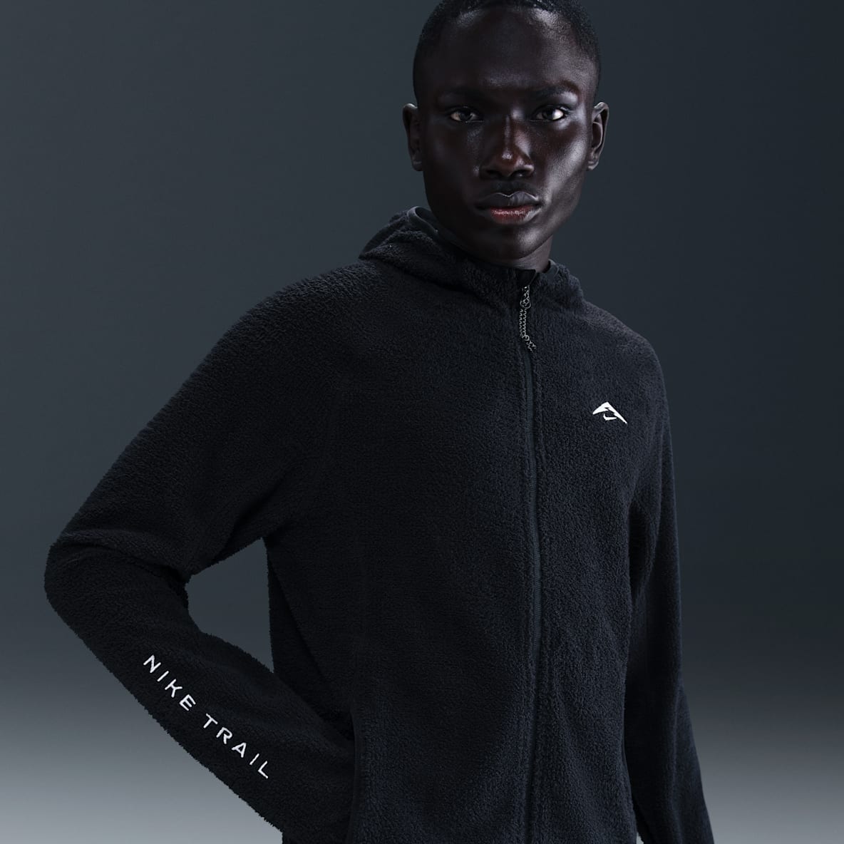 Nike Trail Nike Trail Men's Dri-FIT Fleece Running Jacket