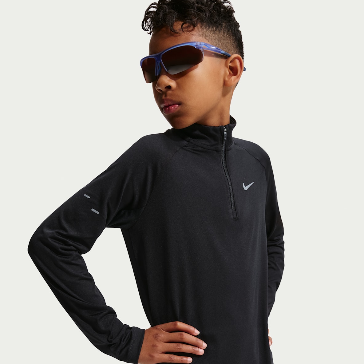 Nike Stride Nike Stride Kids' Dri-FIT 1/2-Zip Top