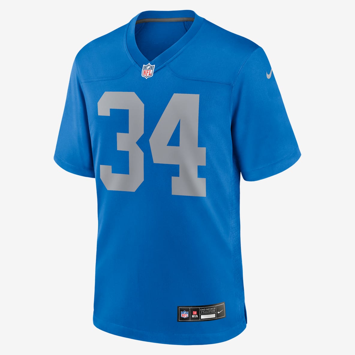 Alex Anzalone Detroit Lions Alex Anzalone Detroit Lions Men's Nike NFL Game Football Jersey