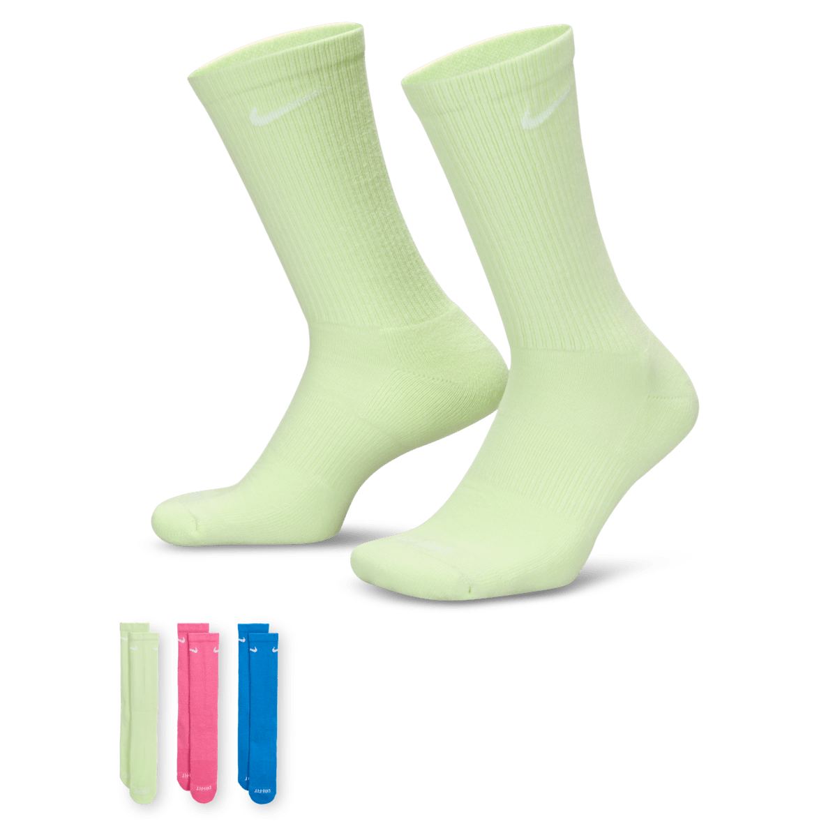 Nike Everyday Plus Cushioned Nike Everyday Plus Cushioned Training Crew Socks (3 Pairs)