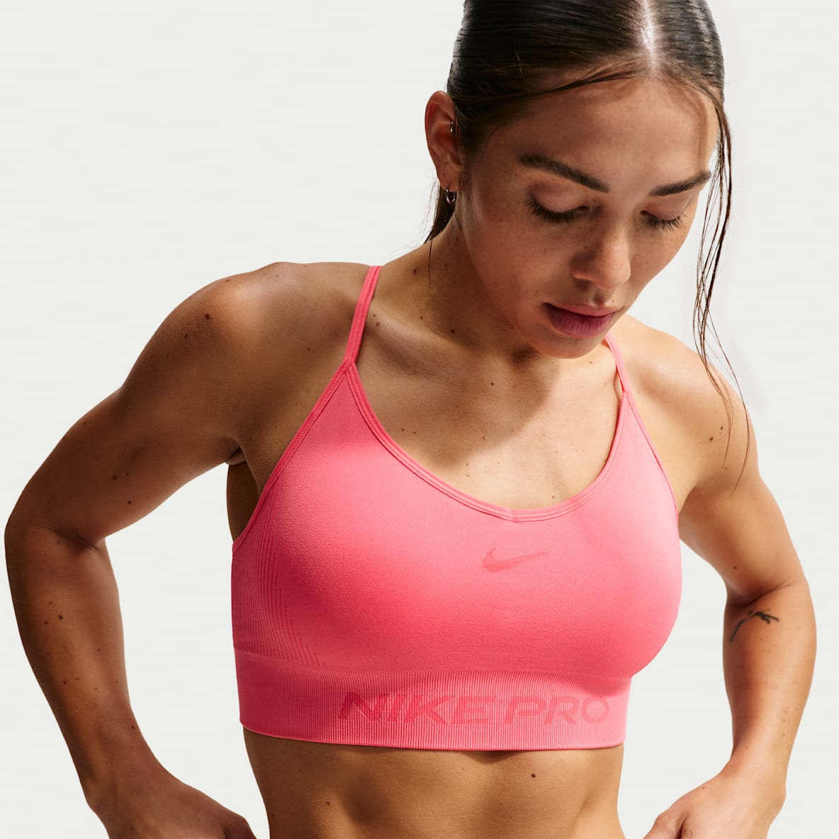 Nike Pro Seamless Women's Light-Support Padded Sports Bra