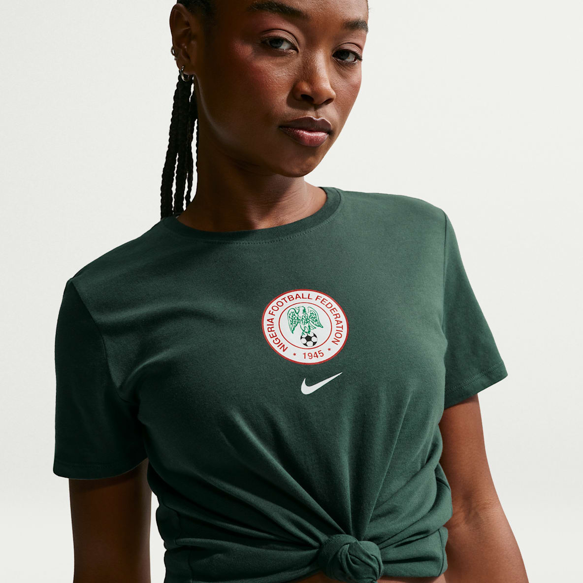 Nigeria Playera de fútbol Nike para hombre