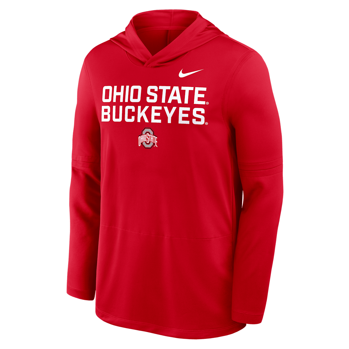 Ohio State Sideline Ohio State Sideline Men's Nike Dri-FIT College Long-Sleeve Hooded Top