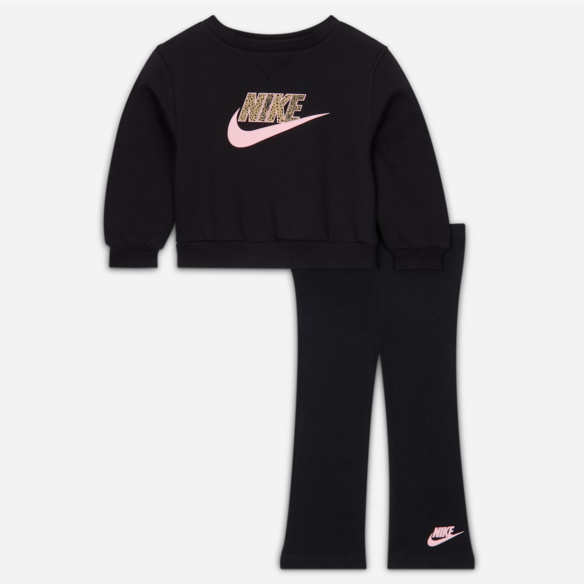 Nike Wild Warmth Conjunto de leggings de 2 piezas con logotipo para bebé (12 a 24 meses)