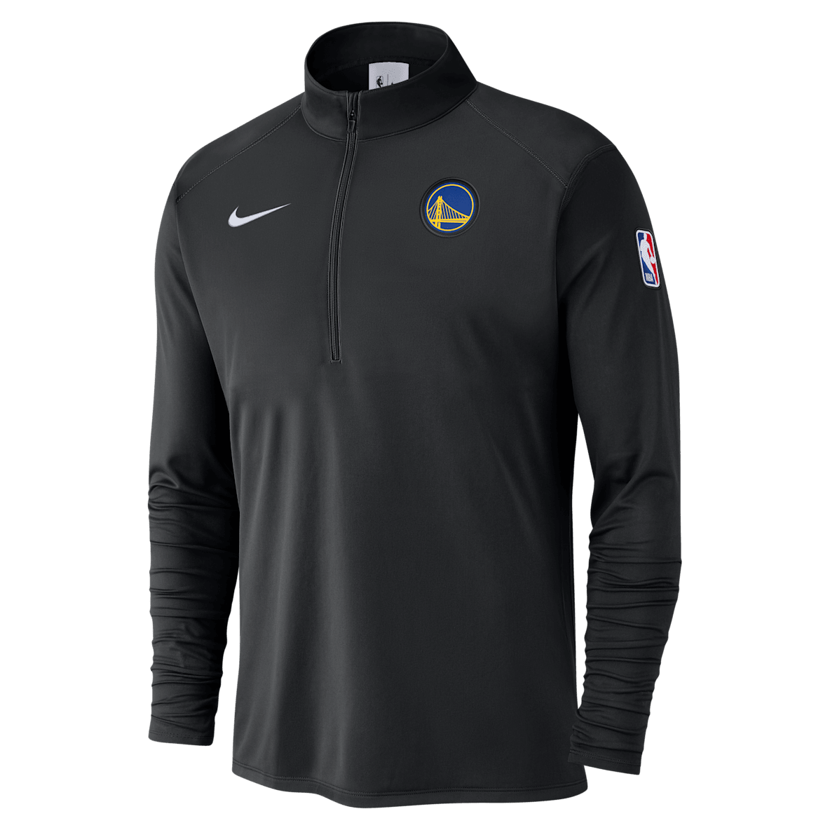 Golden State Warriors Golden State Warriors Men's Nike NBA 1/2-Zip Long-Sleeve Top