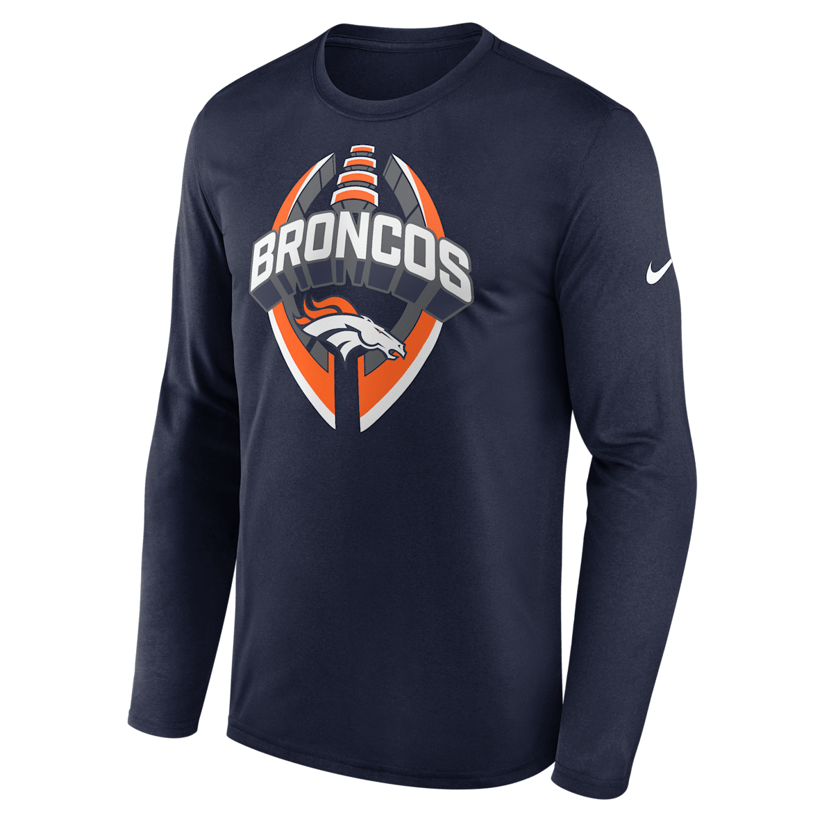 Denver Broncos Legend Icon Denver Broncos Legend Icon Men's Nike Dri-FIT NFL Long-Sleeve T-Shirt