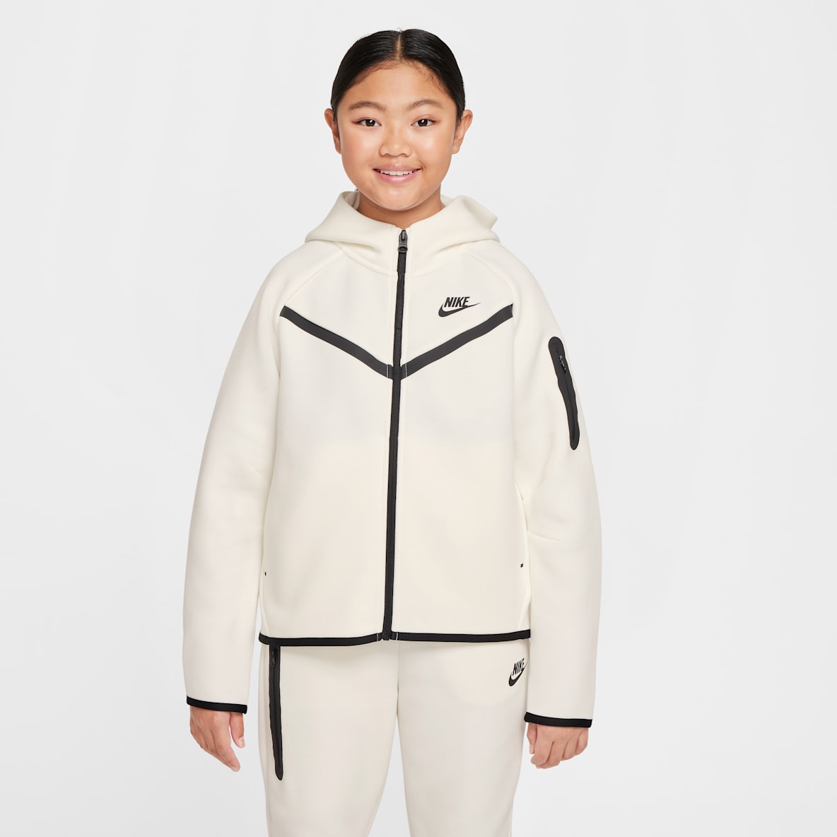 Nike Sportswear Tech Fleece Nike Sportswear Tech Fleece Girls' Full-Zip Hoodie