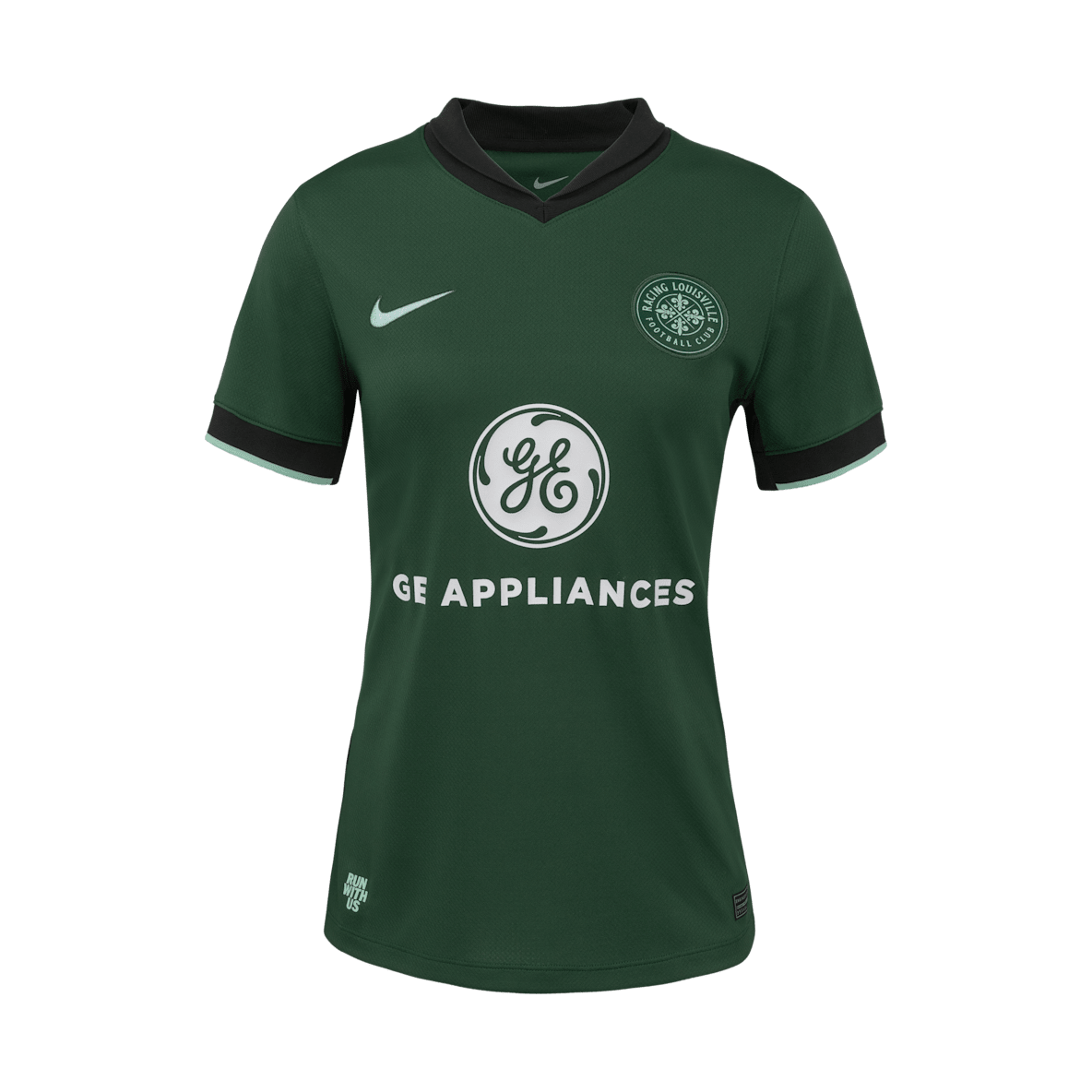 Racing Louisville FC 2025 Stadium visitante Racing Louisville FC 2025 Stadium visitante Jersey Nike Dri-FIT de la NWSL tipo réplica para mujer
