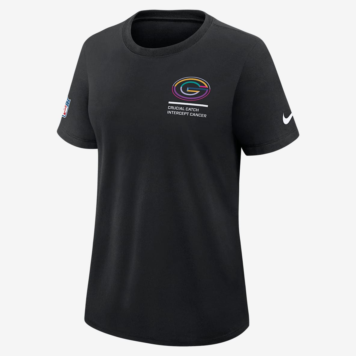 Green Bay Packers Crucial Catch Green Bay Packers Crucial Catch Women's Nike Dri-FIT NFL T-Shirt