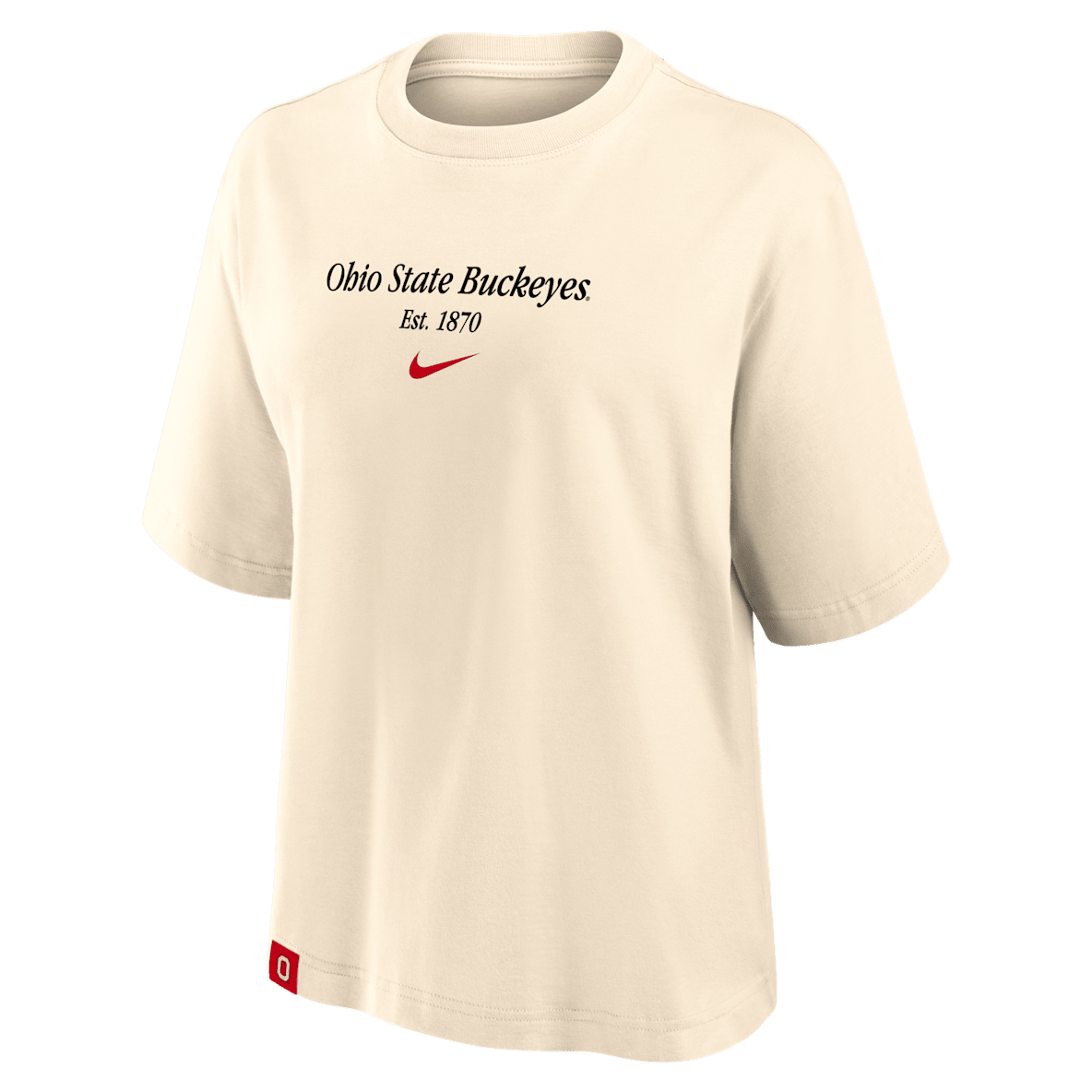 Ohio State Established Tag Boxy Ohio State Established Tag Boxy Women's Nike College T-Shirt