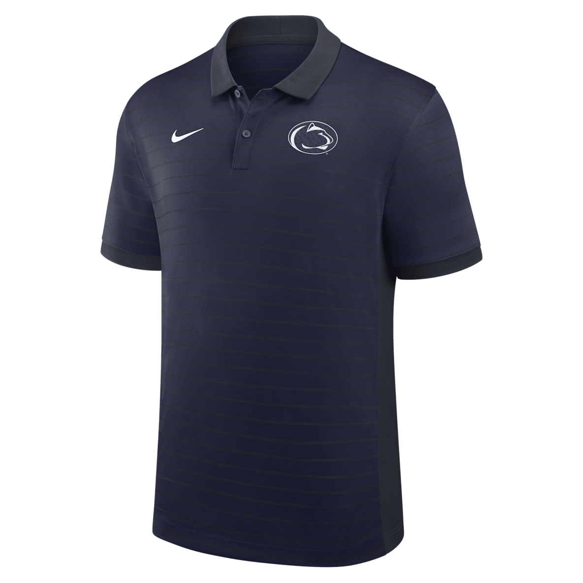 Penn State Sideline Victory Stripe Penn State Sideline Victory Stripe Men's Nike Dri-FIT College Polo