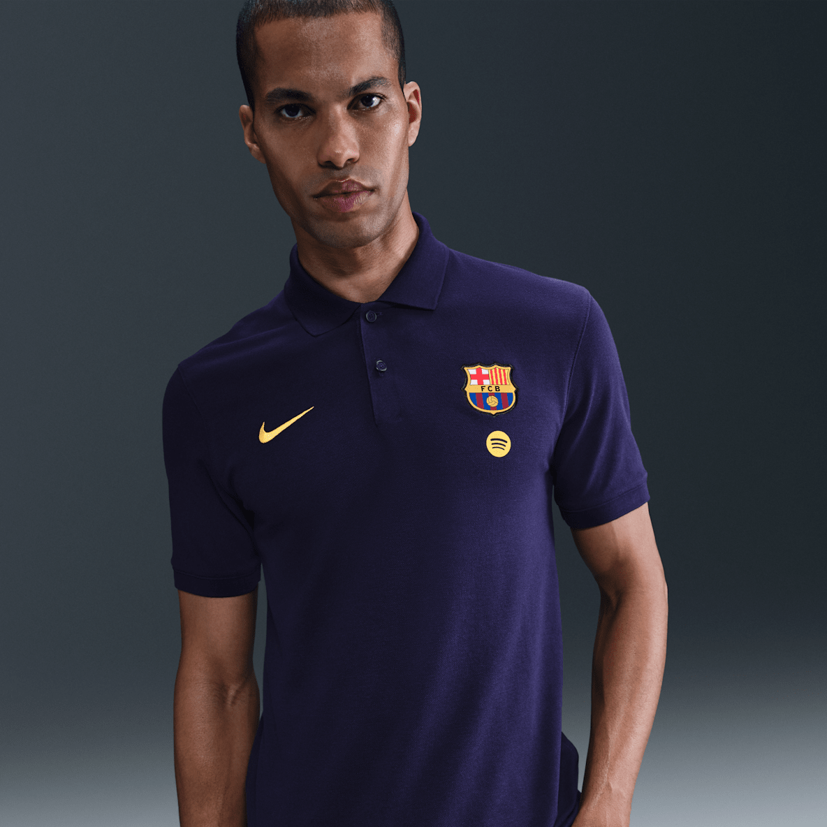 F.C. Barcelona "The Nike Polo" F.C. Barcelona "The Nike Polo" Men's Nike Dri-FIT Football Polo