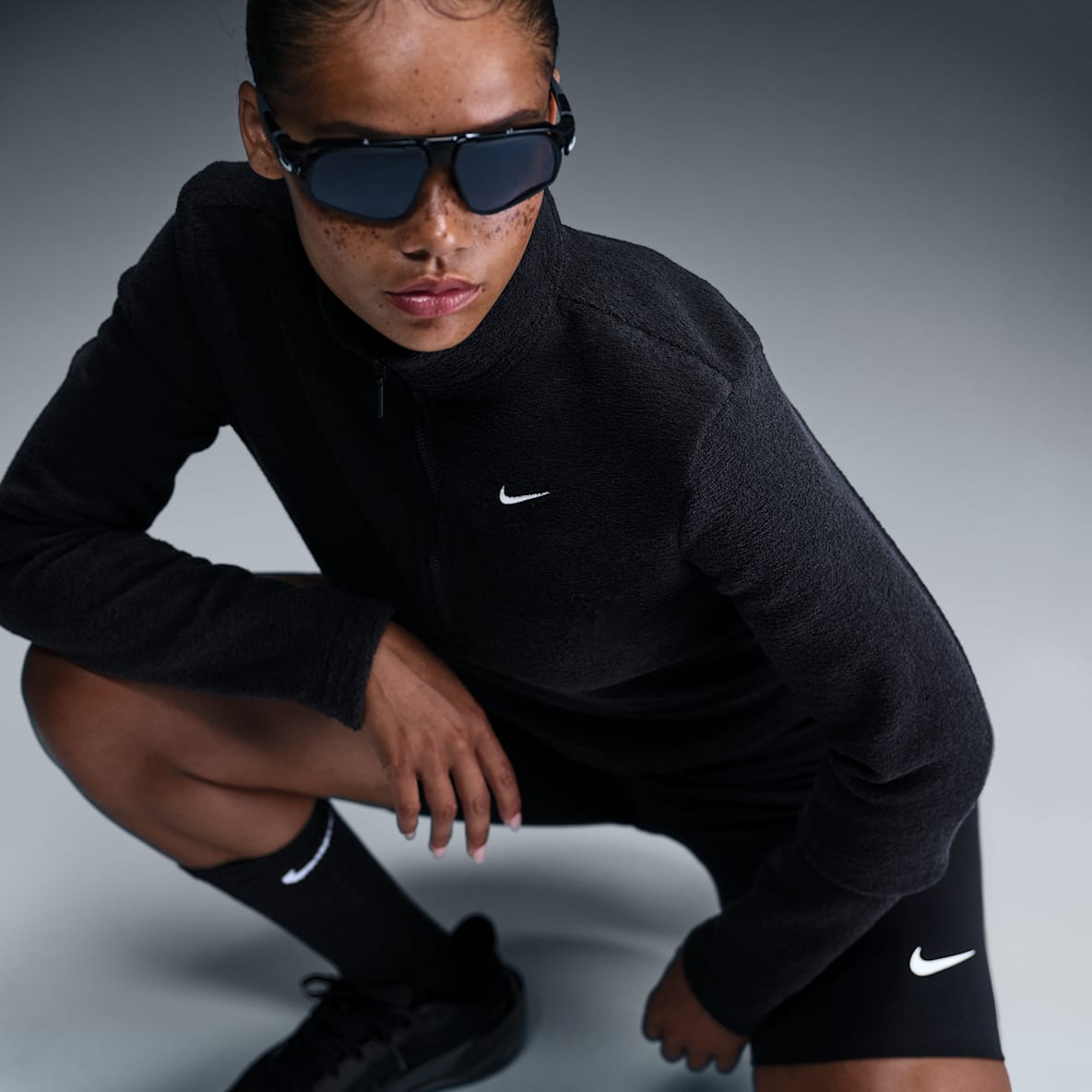 Nike Sportswear Phoenix Plush Nike Sportswear Phoenix Plush Women's Slim Long-Sleeve Cosy Fleece 1/2-Zip Top