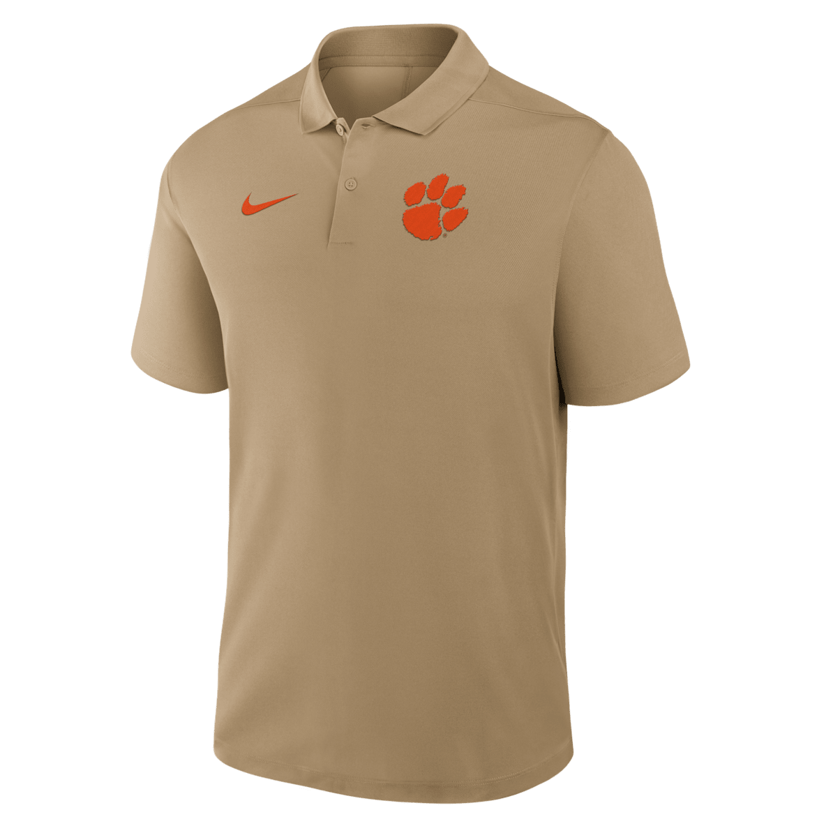 Clemson Primetime Victory Primary Logo Men's Nike Dri-FIT College Polo