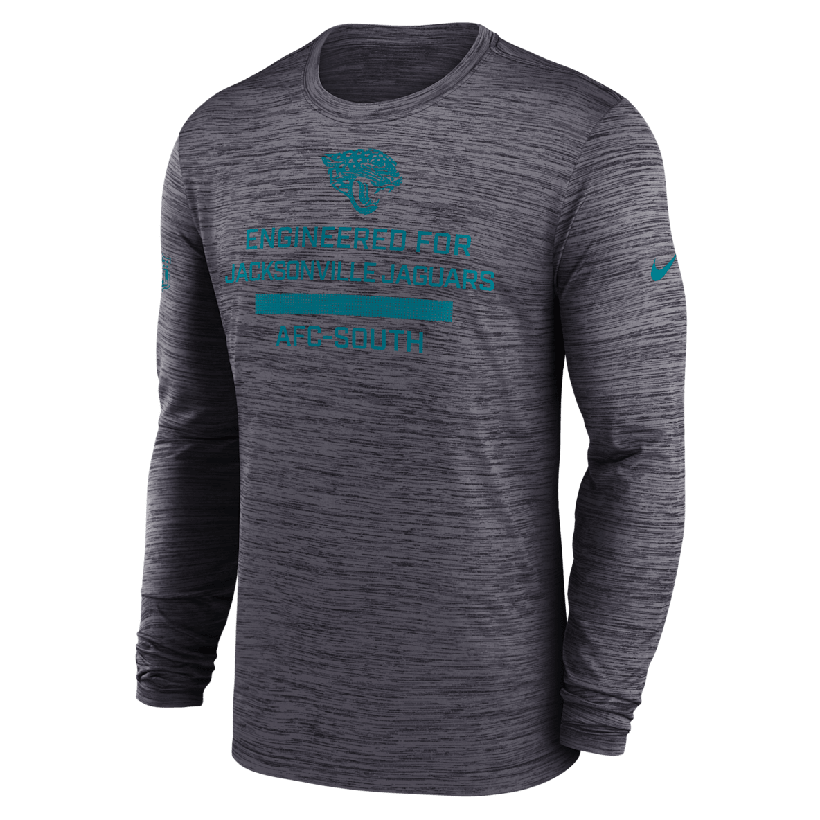 Jacksonville Jaguars Sideline Team Issue Velocity Jacksonville Jaguars Sideline Team Issue Velocity Men's Nike Dri-FIT NFL Long-Sleeve T-Shirt