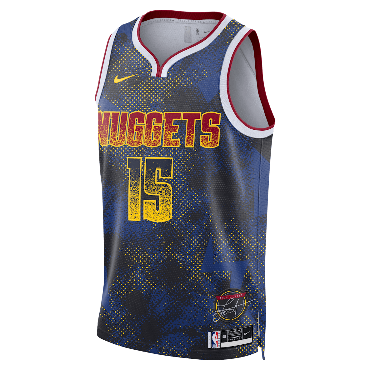 Nikola Jokić Denver Nuggets 2025/26 Select Series Nikola Jokić Denver Nuggets 2025/26 Select Series Men's Nike Dri-FIT NBA Swingman Jersey