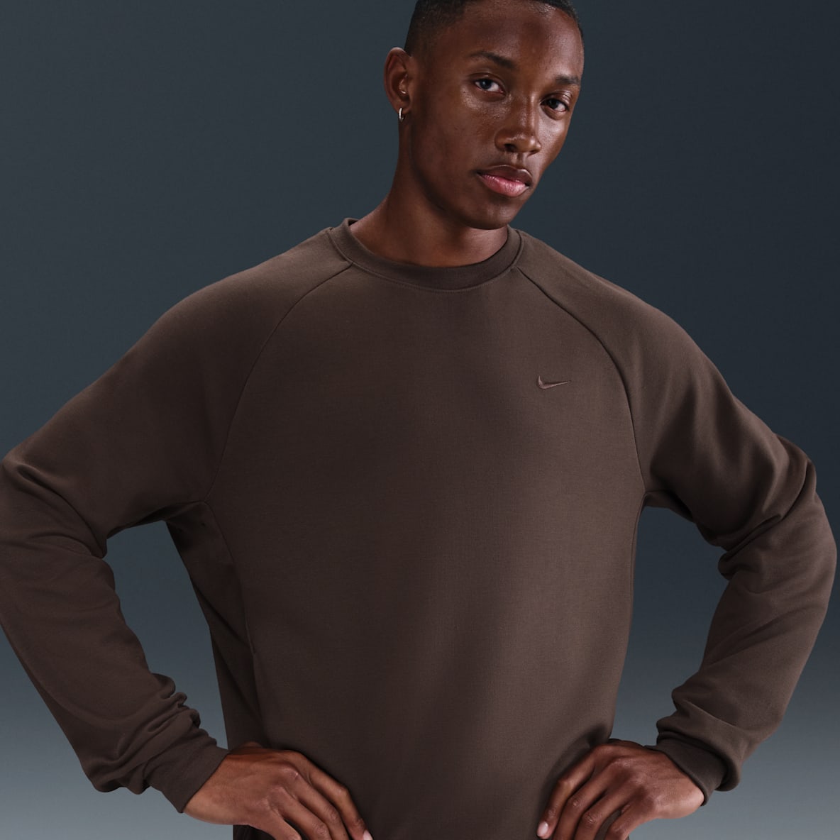 Nike Primary Fleece Men's Dri-FIT UV Performance Crew